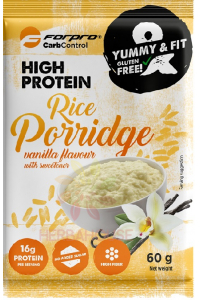 Obrázek pro Forpro Bezlepková Proteinová rýžová kaše vanilková (60g)