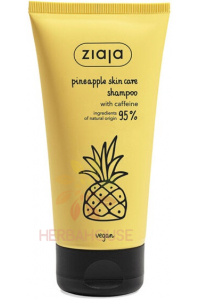 Obrázek pro Ziaja Ananasový šampon s kofeinem - Vegan (160ml)
