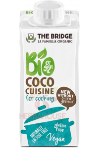 Obrázek pro The Bridge Bio Kokosová alternativa smetany na vaření (200ml)