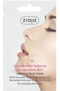 Obrázek pro Ziaja Microbium Uklidňující obličejová maska pro citlivou pleť (7ml)