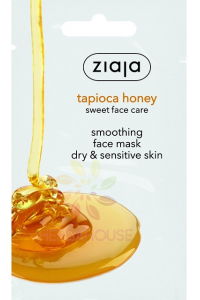 Obrázek pro Ziaja Tapiokovo-medová vyhlazující pleťová maska pro suchou a vyživenou pleť (7ml)