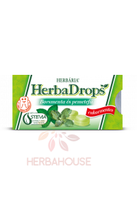 Obrázek pro Herbárie HerbaDrops Bylinné pastilky bez cukru máta peprná a jablečník obecný (8 pastilek)