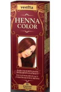 Obrázek pro Venita Henna Color přírodní barva na vlasy 11 - burgundská červená (75ml)