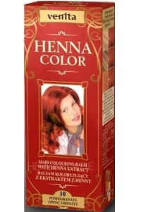 Obrázek pro Venita Henna Color přírodní barva na vlasy 10 - granátově červená (75ml)