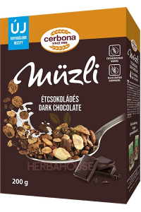 Obrázek pro Cerbona Dark Chocolate Müsli tmavá čokoláda (200g)