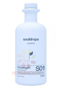 Obrázek pro Souldrops Sensitive Eko Prací gel na barevné prádlo - Oblaková kapka (1300ml)