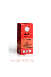 Obrázek pro Khadi Henna přírodní prášková barva na vlasy - červená (100g)