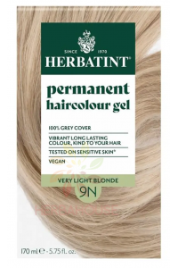 Obrázek pro Herbatint Přírodní permanentní barva na vlasy 9N - medová blond (170ml)