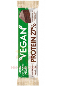 Obrázek pro Cerbona Vegan Proteinová tyčinka příchuť čokoládový dort (40g)