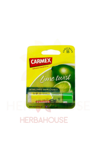 Obrázek pro Carmex Lime Twist hydratační balzám na rty SPF 15 (4g)