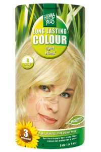 Obrázek pro Hennaplus Přírodní barva na vlasy 8 - světlá blond (100ml)