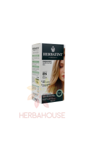 Obrázek pro Herbatint Přírodní permanentní barva na vlasy 8N - světlá blond (150ml)