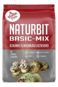 Obrázek pro Naturbit Basic mix Bezlepková moučná směs na pečení (750g)