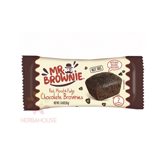 Obrázek pro Mr.Brownie Brownies s belgickou čokoládou (50g)