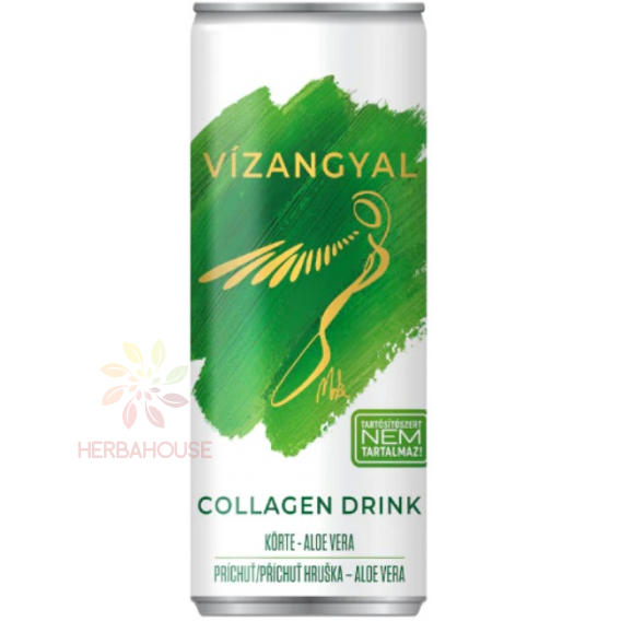 Obrázek pro Vízangyal Nízkoenergetický nápoj s kolagenem se sladidlem - příchuť Hruška a Aloe Vera (250ml)