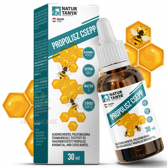 Obrázek pro Natur Tanya Propolisové kapky bez alkoholu (30ml)