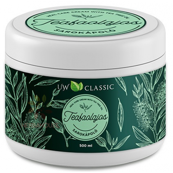 Obrázek pro Charlotte Cosmetic UW Classic Krém na péči o paty s čajovníkovým olejem (500ml)