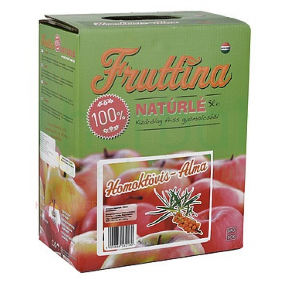 Obrázek pro Fruttina 100% Ovocná šťáva jablko rakytník (5000ml)