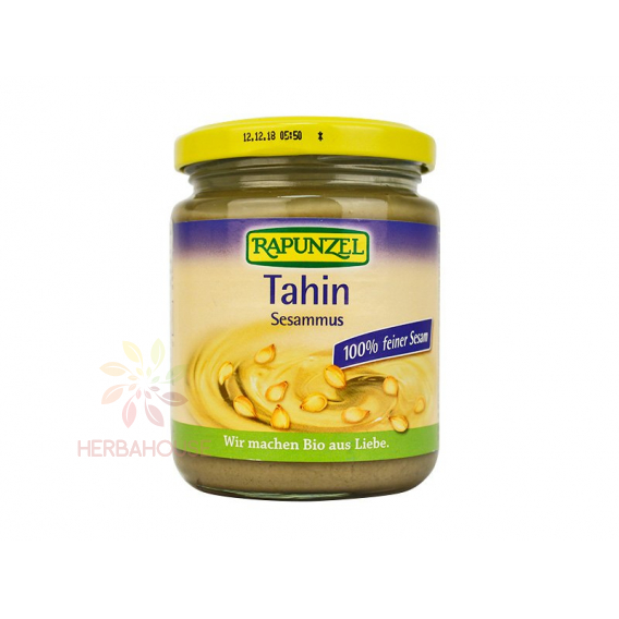 Obrázek pro Rapunzel Bio Tahini sezamová pasta hnědá (250g)