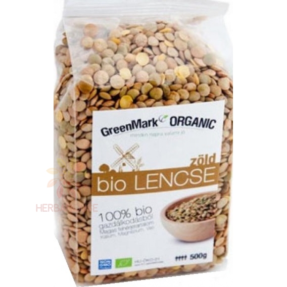 Obrázek pro GreenMark Organic Bio Čočka zelená (500g)