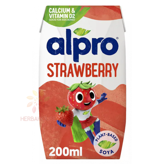 Obrázek pro Alpro Kids Sojový nápoj s jahodovou příchutí (200ml)