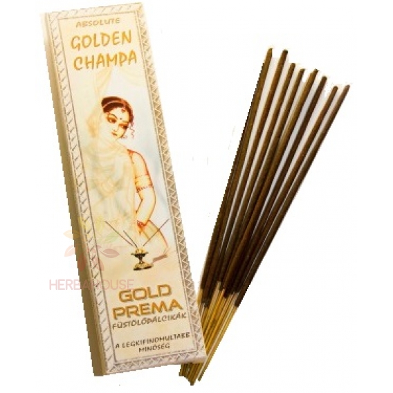 Obrázek pro Goloka Gold Prema Vonná tyčinka Golden Champa (10ks)