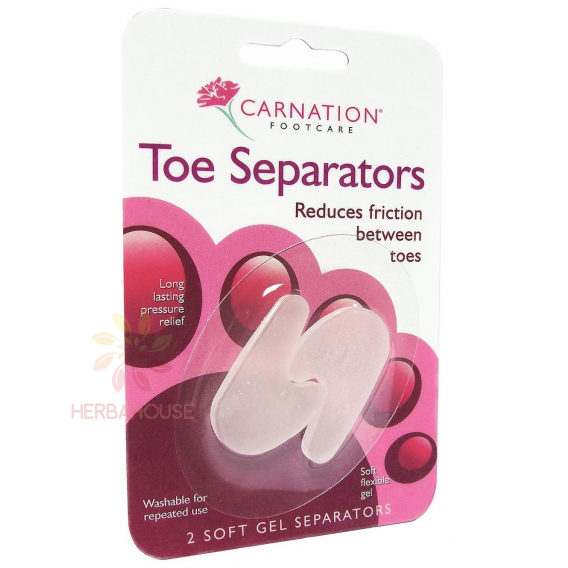 Obrázek pro Carnation Toe Separators Oddělovače prstů (2ks)