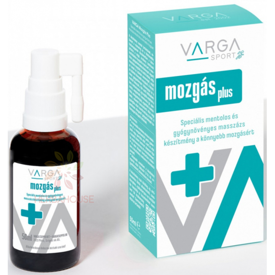 Obrázek pro Varga Sport Speciální masážní přípravek s bylinkami a mentolem pro lepší pohyblivost (50ml)