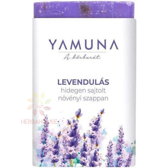 Obrázek pro Yamuna Rostlinné mýdlo lisované za studena - levandule (110g)