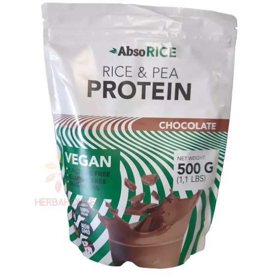 Obrázek pro AbsoRice Vegan Proteinový prášek - čokoláda (500g)