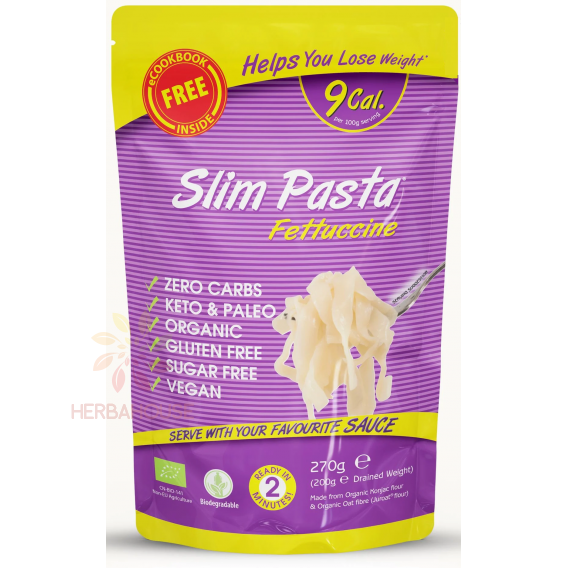 Obrázek pro Eat Water Bio Slim Pasta Konjac těstoviny Fettuccine (270g)