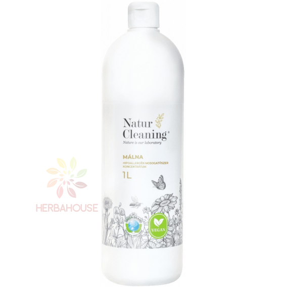 Obrázek pro Natur Cleaning Hypoalergenní koncentrát na mytí nádobí Malina (1000ml)