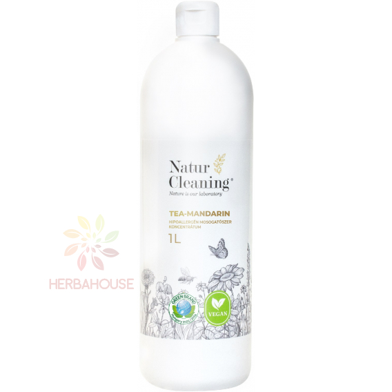 Obrázek pro Natur Cleaning Hypoalergenní koncentrát na mytí nádobí Čaj-Mandarínka (1000ml)