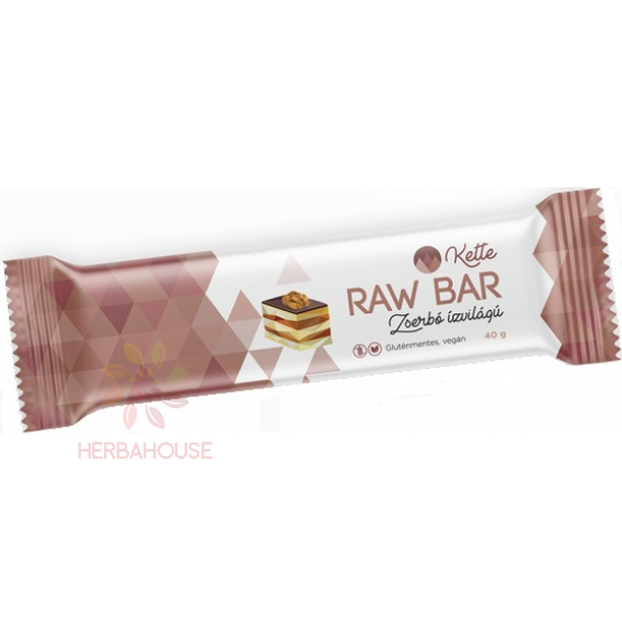 Obrázek pro Kette Raw Bar Bezlepková Ovocná tyčinka s příchutí žerbo (40g)