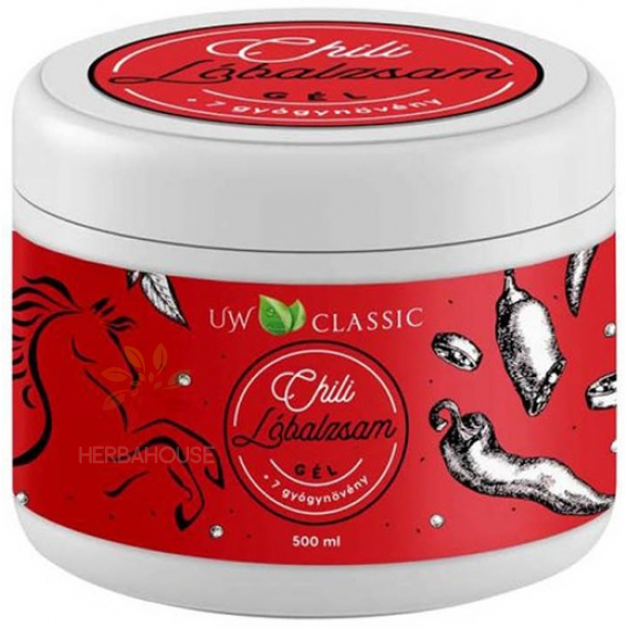 Obrázek pro Charlotte Cosmetic UW Classic Konský balzam hrejivý (500ml)