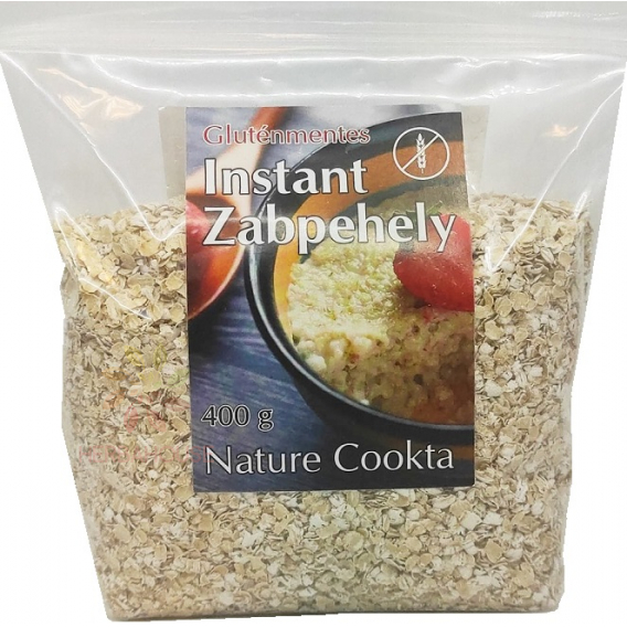 Obrázek pro Nature Cookta Bezlepkové instantné ovsené vločky (400g)