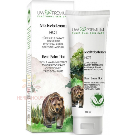 Obrázek pro Charlotte Cosmetic UW Premium Hot Medvědí balzám hřejivý (100ml)