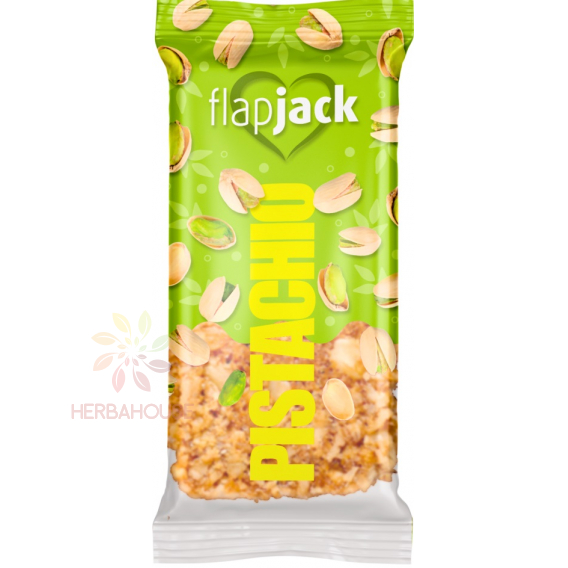 Obrázek pro FlapJack Ovesná tyčinka s pistáci (100g)