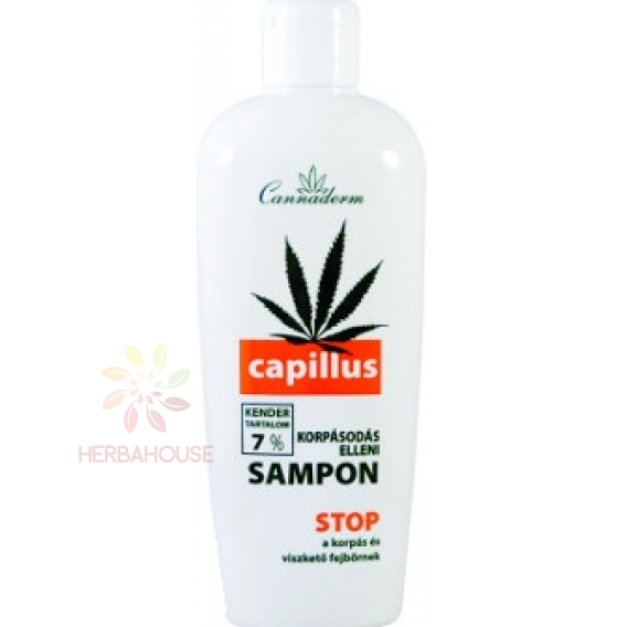 Obrázek pro Cannaderm Capillus Konopný šampon proti lupům (150ml)
