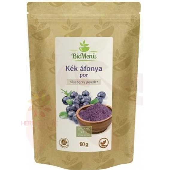 Obrázek pro BioMenü Bio RAW borůvkový prášek (60g)