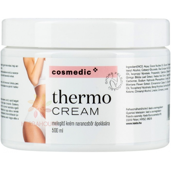 Obrázek pro Kedo Cosmedic Thermo Cream Hřejivý krém proti celulitidě (500ml)