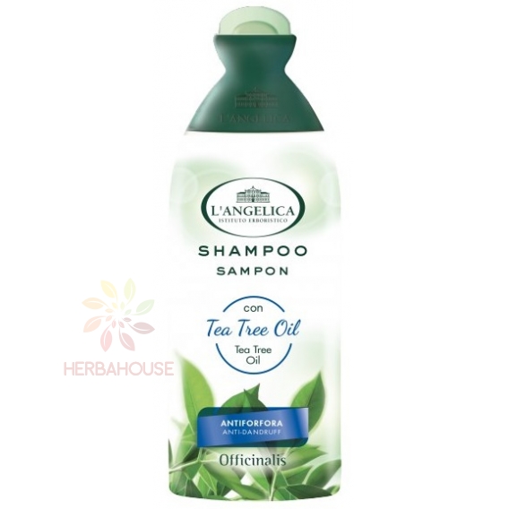 Obrázek pro L'Angelica Bylinný šampon s Tea Tree olejem proti lupům (250ml)