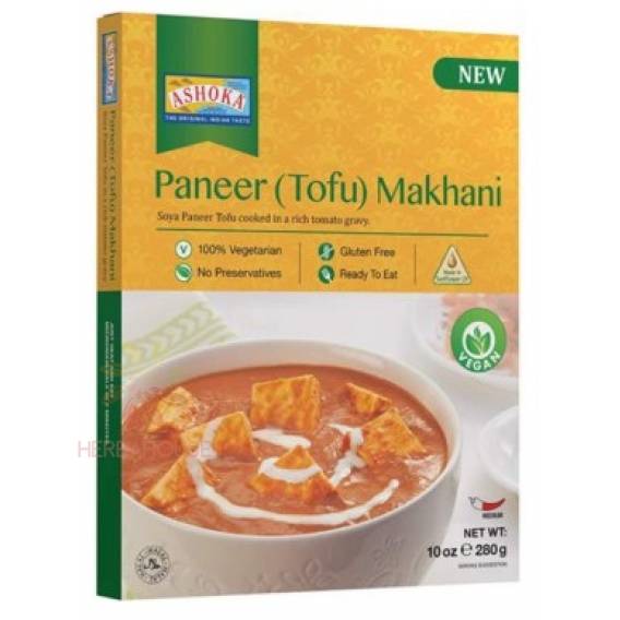 Obrázek pro Ashoka Paneer (Tofu) Makhani - vegan, bezlepkové indické jídlo (280g)