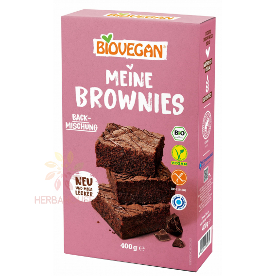 Obrázek pro Biovegan Vegan Bezlepková moučná směs na Brownies (400g)