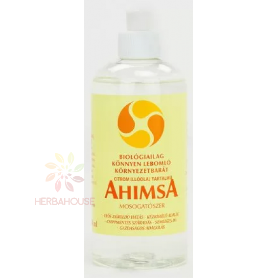 Obrázek pro Ahimsa Mycí prostředek s citrónovým esenciálním olejem (500ml)