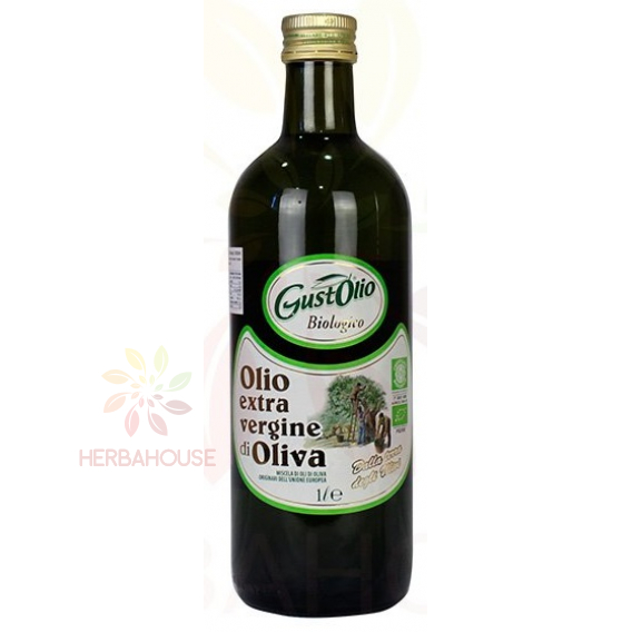 Obrázek pro GustOlio Bio Extra panenský olivový olej (1000ml)