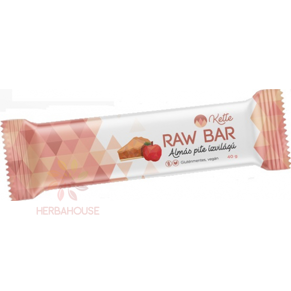 Obrázek pro Kette Raw Bar Bezlepková Ovocná tyčinka s příchutí jablečného koláče (40g)