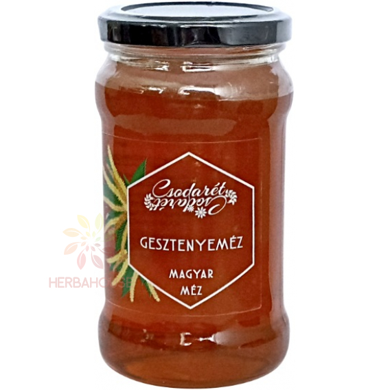 Obrázek pro MMM Maďarský Med Csodarét Kaštanový med (400g)