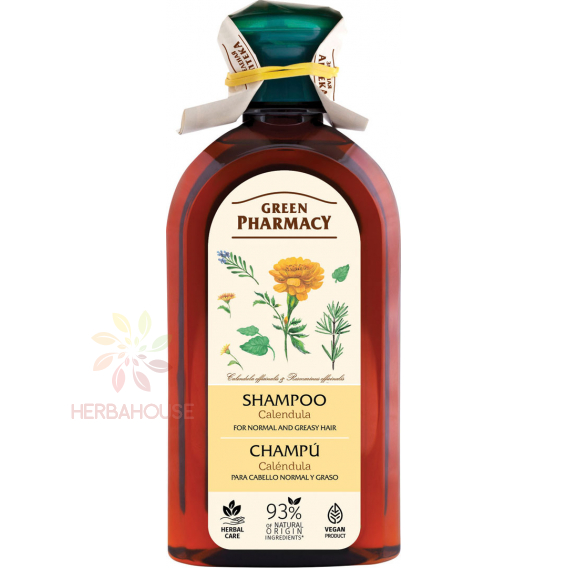 Obrázek pro Green Pharmacy Šampon pro normální až mastné vlasy (350ml)