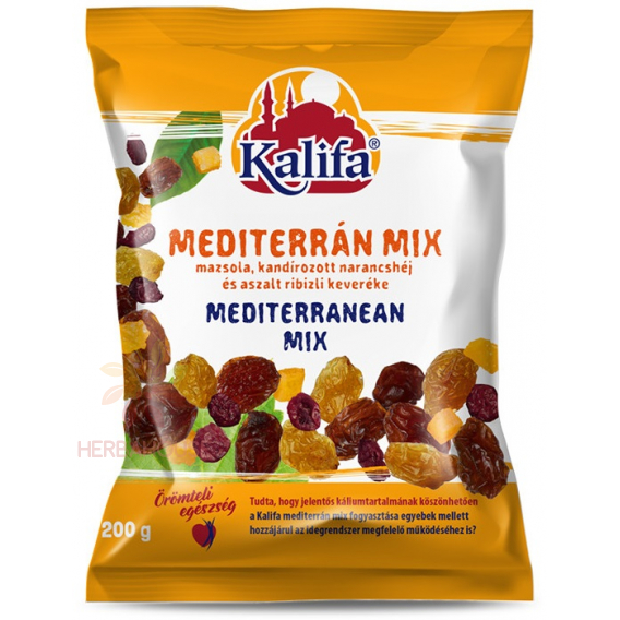 Obrázek pro Kalifa Mediterran mix sušeného a kandovaného ovoce (200g)